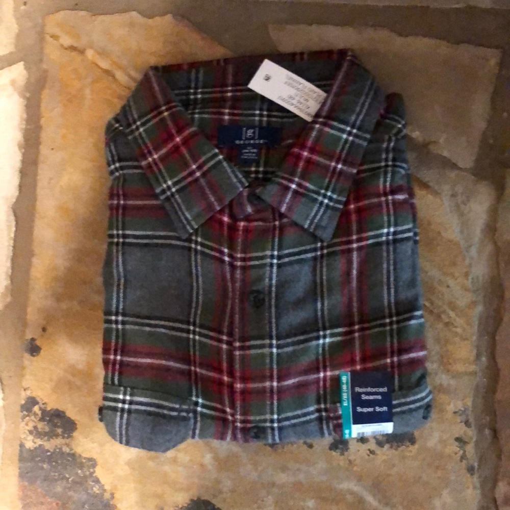 Flannel Shirt mens XL- new never worn